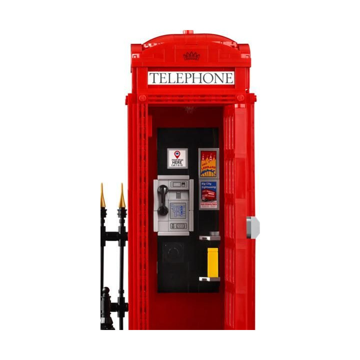 LEGO Ideas - Červená londýnská telefonní budka