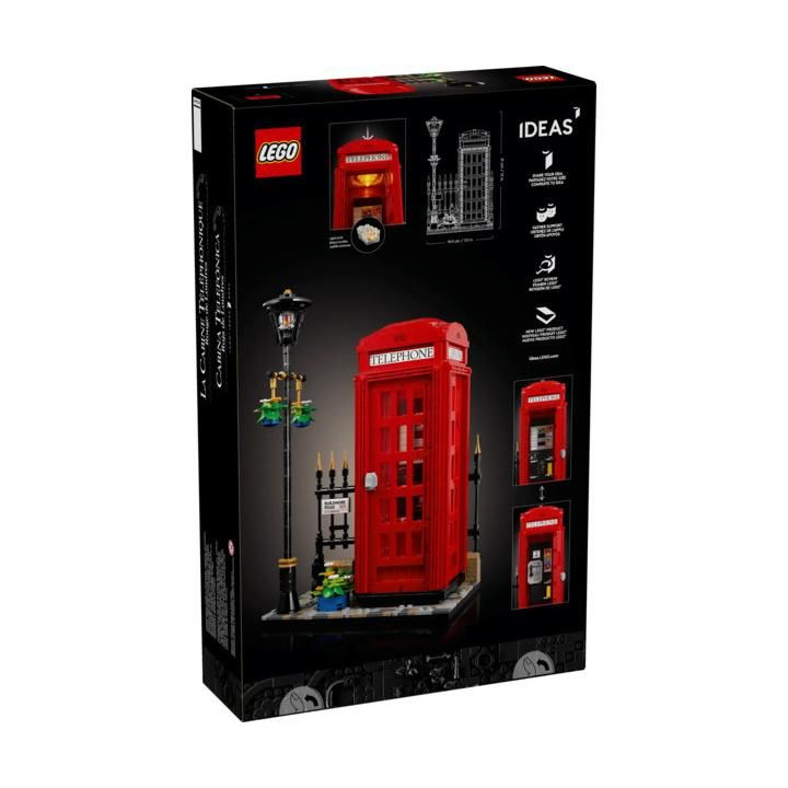 LEGO Ideas - Červená londýnská telefonní budka