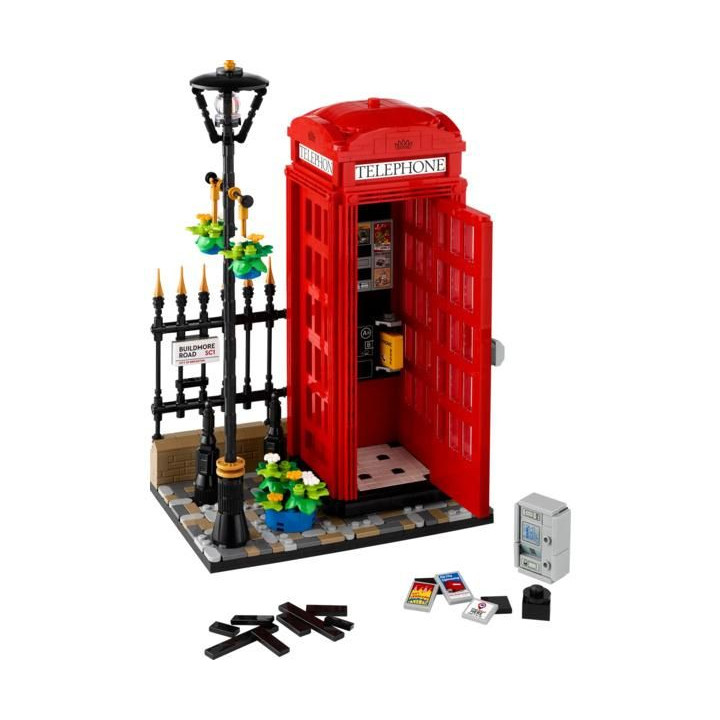 LEGO Ideas - Červená londýnská telefonní budka