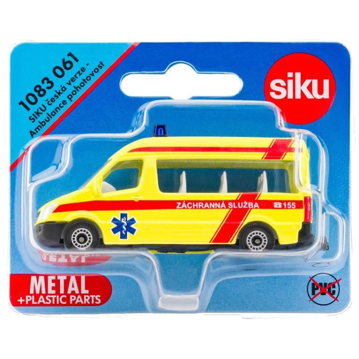 SIKU Blister - ambulance pohotovost (česká verze) 1:50