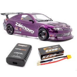 1/10 Drift OVER-D10 RWD car RTR + akumulátor a nabíječ
