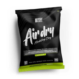 Air Dry Foam Clay 250gr. - Black / Vzduchom schnúca penová hmota 250g – čierna