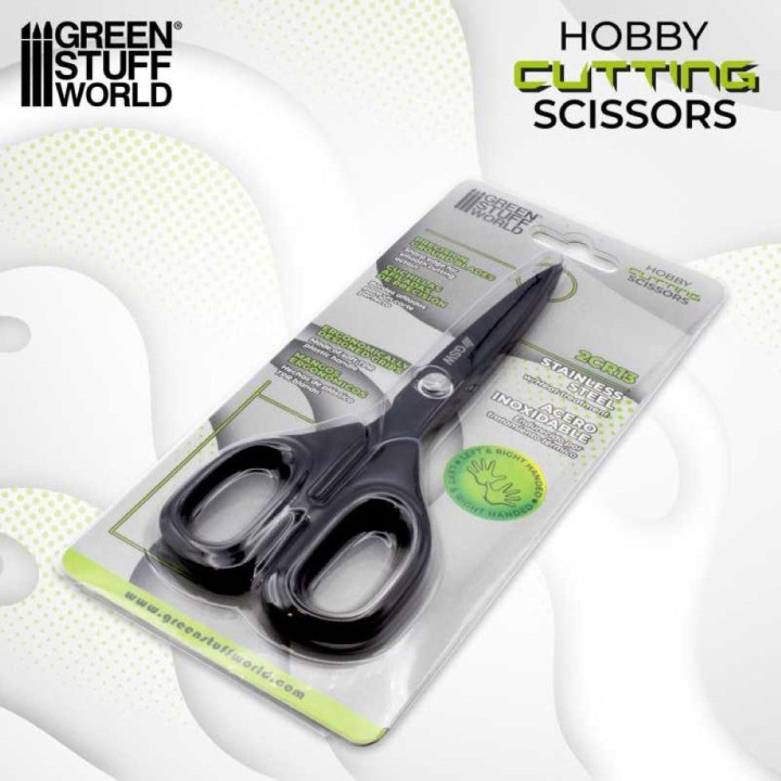 Black hobby cutting scissors / Čierne nožnice pre hobby