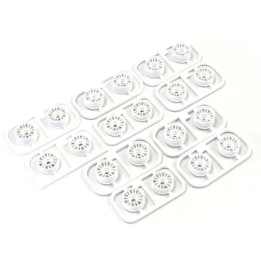 Kyosho Mini-Z MR03 Wheels Set RAYS RE30 White