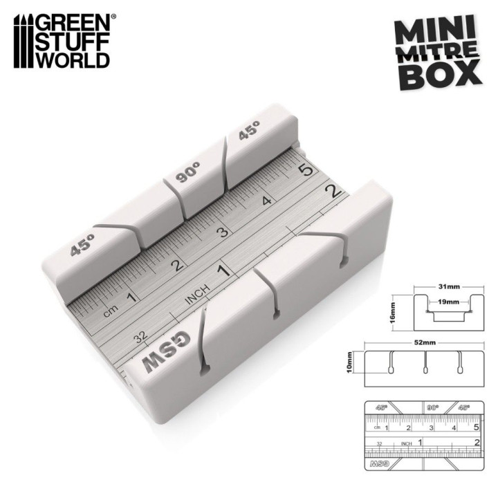 Mini pokosový box Green Stuff World 45° 90°