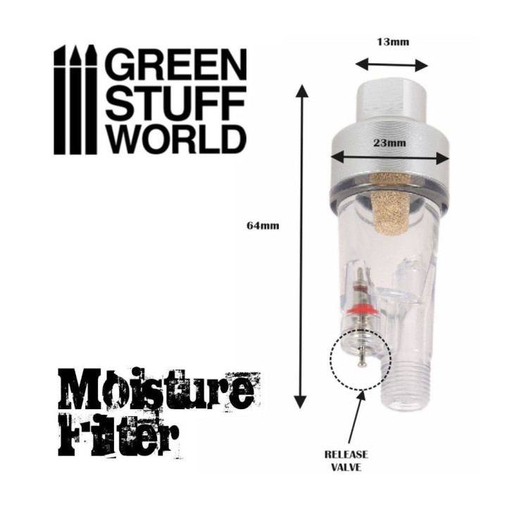 Vzduchový filter Airbrush Moisture 1/8