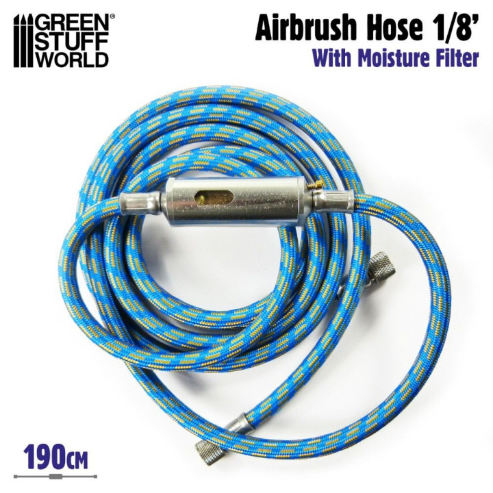 Airbrush hadica s filtrom vlhkosti 1,8 m G1/8