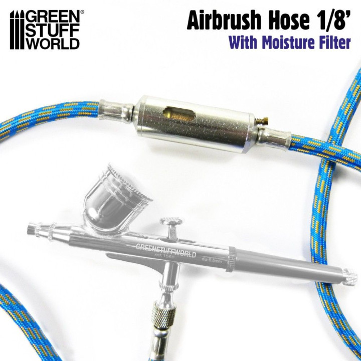 Airbrush hadica s filtrom vlhkosti 1,8 m G1/8