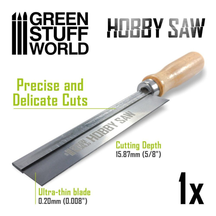 Hobby píla Razor Saw Green Stuff World