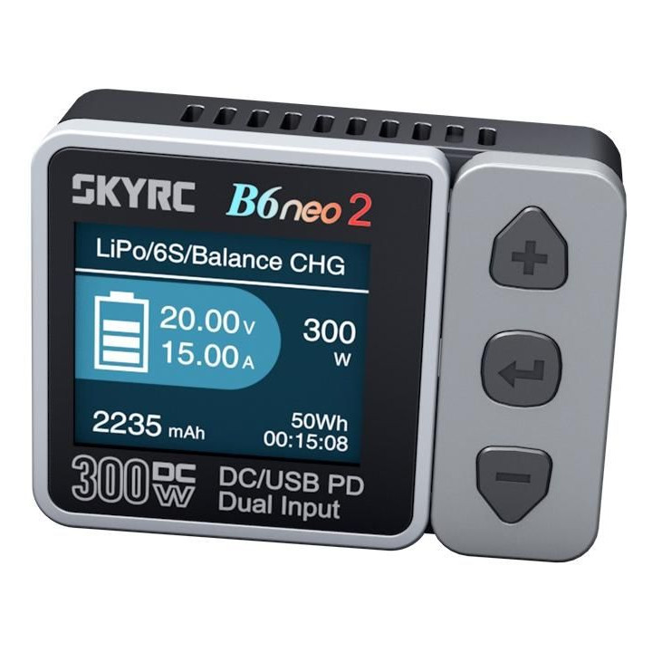 SKY RC B6 neo 2 nabíječ 300W (černá/šedá)