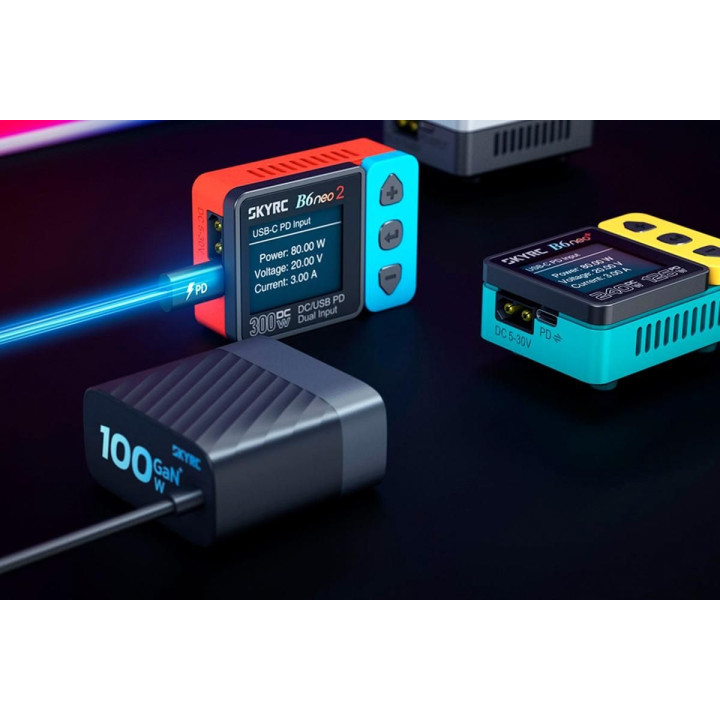 SKY RC B6 neo 2 nabíječ 300W (černá/šedá)