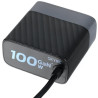Miniaturní USB-C nabíječ/napájecí zdroj 100W podporující protokoly pro rychlé nabíjení PD3.0, PPS, QC2.0/3.0. Napájení 100-240 V/50-60 Hz.
