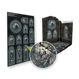 Vitráž skeleton malá 150×220 mm Green Stuff World