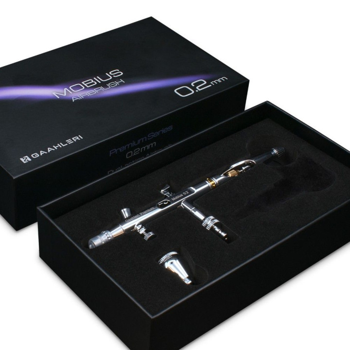 Gaahleri GHPM-Mobius 0.2mm – prémiová airbrush