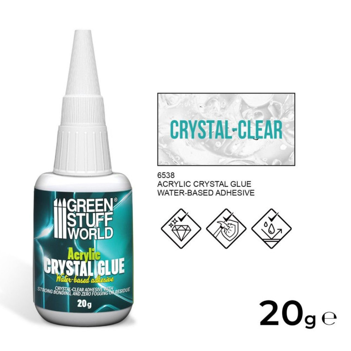 Akrylové kryštálové lepidlo 20 g – Green Stuff World