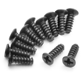 Samořezné šroubky se zápustnou hlavou KBHO 2,6x8mm (12 ks)