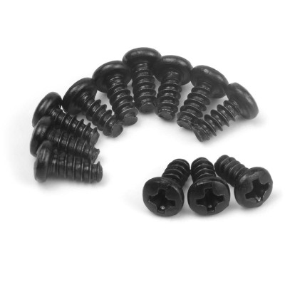 Samořezné šroubky s plochou hlavou PBHO 2,6x6mm (12 ks)