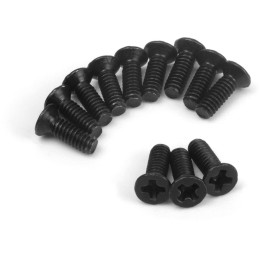 Samořezné šroubky se zápustnou hlavou 2x5mm (12 ks)