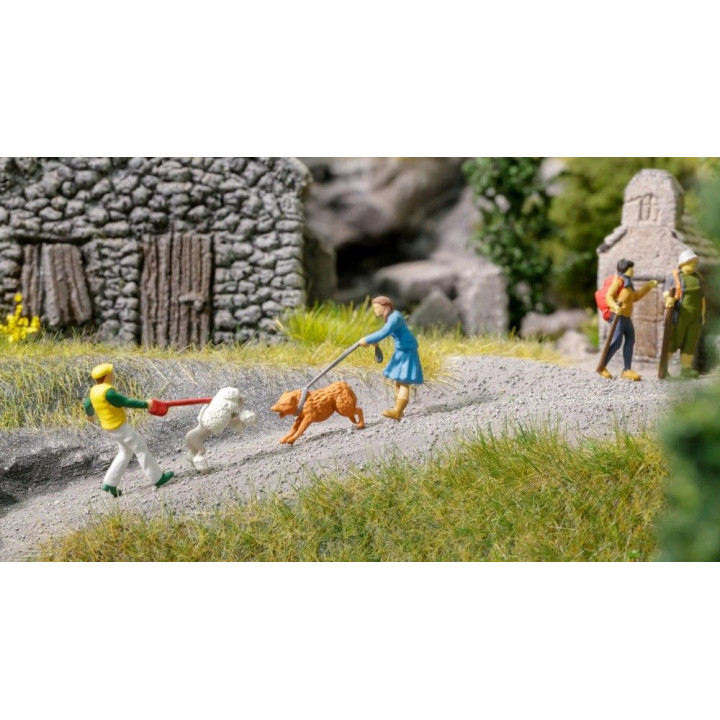 NOCH Vtipné scény Stretnutie psov H0 1:87