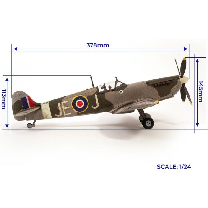 OcCre Supermarine Spitfire Mk IXc EN398 1:24 – model lietadla WWII