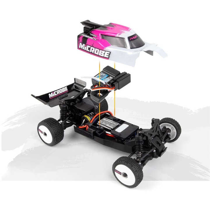 Maverick Microbe 1/24th Buggy - Růžová