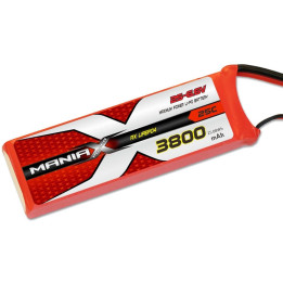 ManiaX LiFe 6.6V 3800mAh 25C