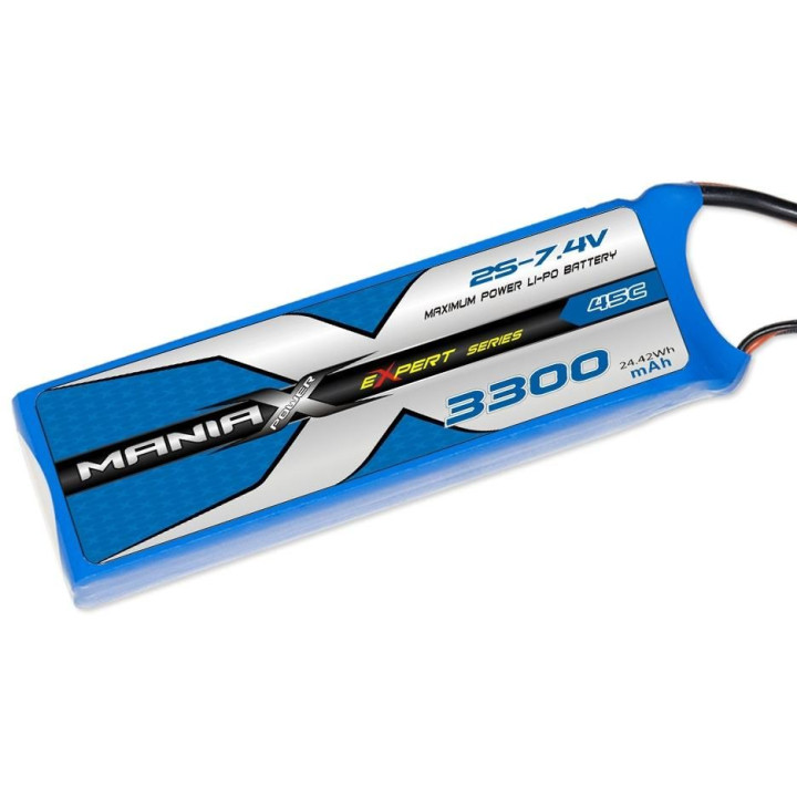 ManiaX Lipol 7.4V 3300mAh 45C RX