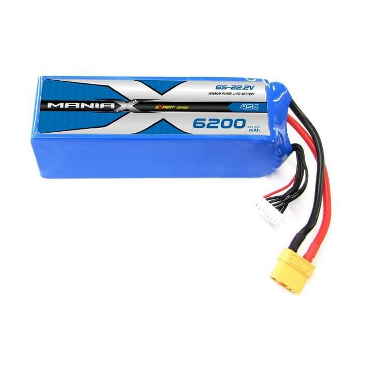 ManiaX Lipol 22.2V 6200mAh 45C