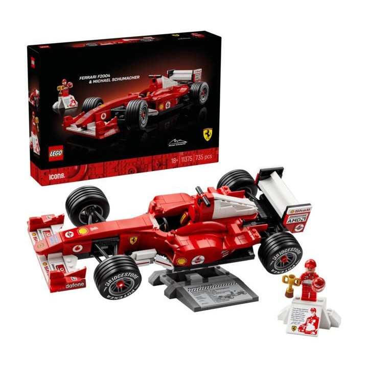LEGO Icons - Ferrari F2004 a Michael Schumacher