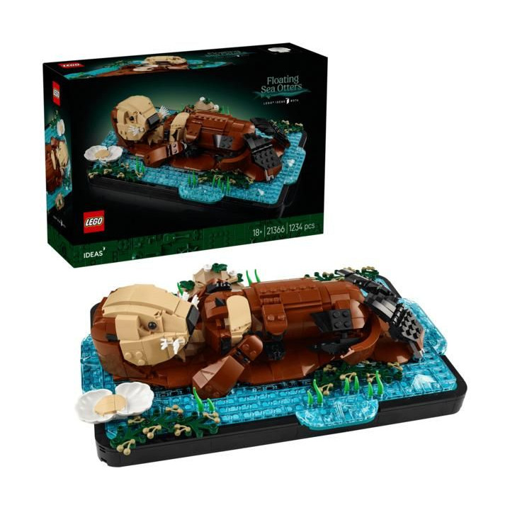 LEGO Ideas - Plavající mořské vydry