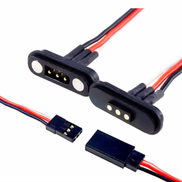 RTLECS Magnetický konektor FUT (Samec/Samica) | RC napájací konektor