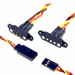 RTLECS Magnetický konektor FUT samec/samica – krútený kábel