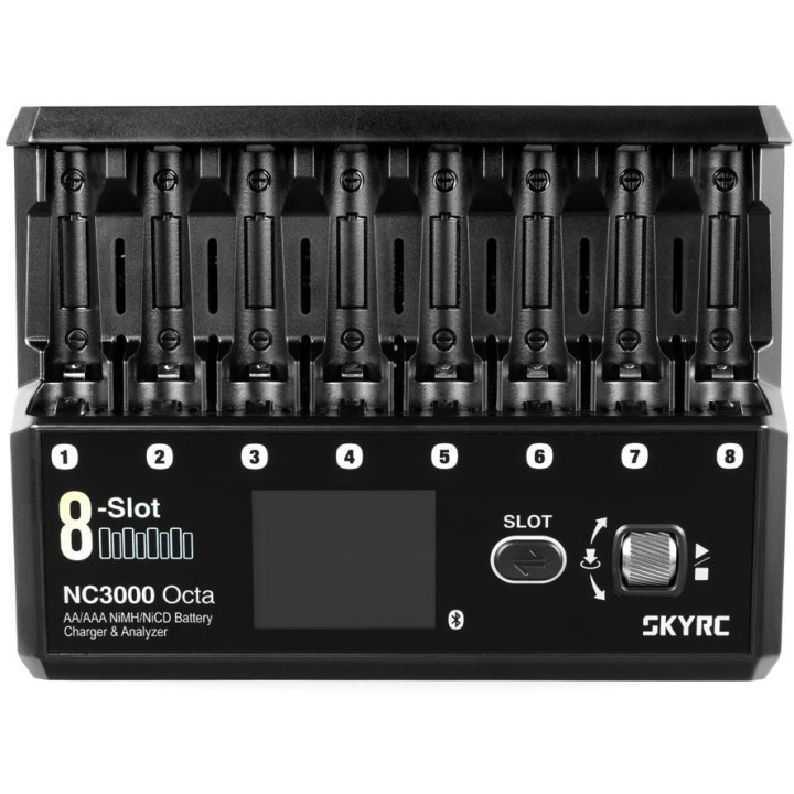 SKY RC NC3000 Octa nabíječ 8x AA/AAA čl. NiMH/NiCd