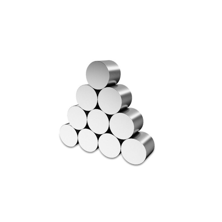 Neodymové magnety 3x0,5 mm N52 – 100 ks ultra tenké NdFeB magnety