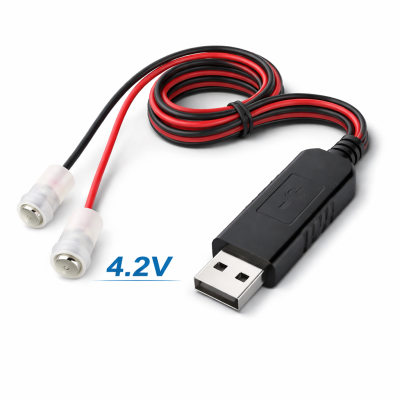 Magnetický USB nabíjací kábel pre batérie 14500-26650 | RCsvet