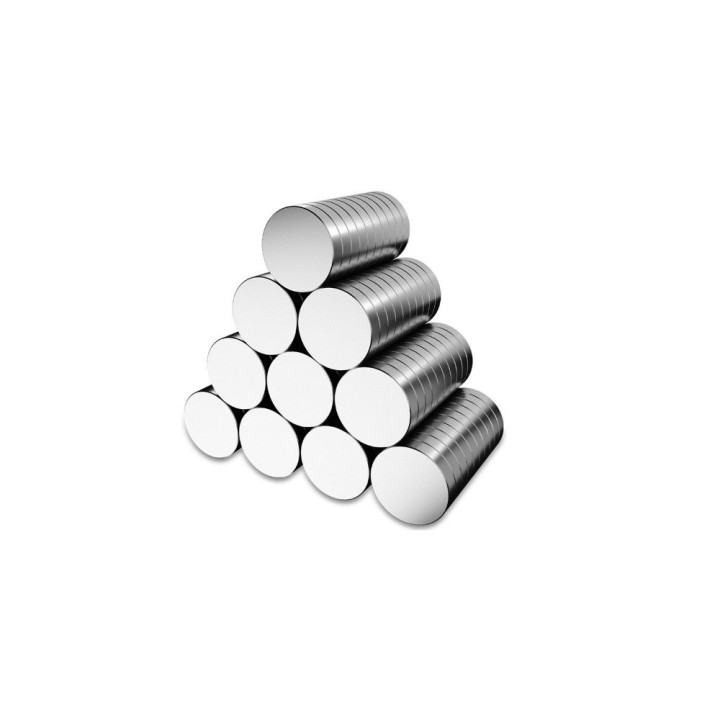 Neodymové magnety 5x2 mm N52 – 100 ks extra silné NdFeB magnet
