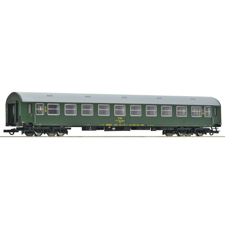 ROCO 6200169 Osobný vozeň 2. triedy ČSD H0 Ep. IV