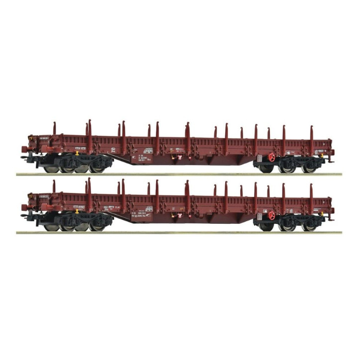 ROCO 6600186 Klanicové vozne Res ZSSK Cargo H0