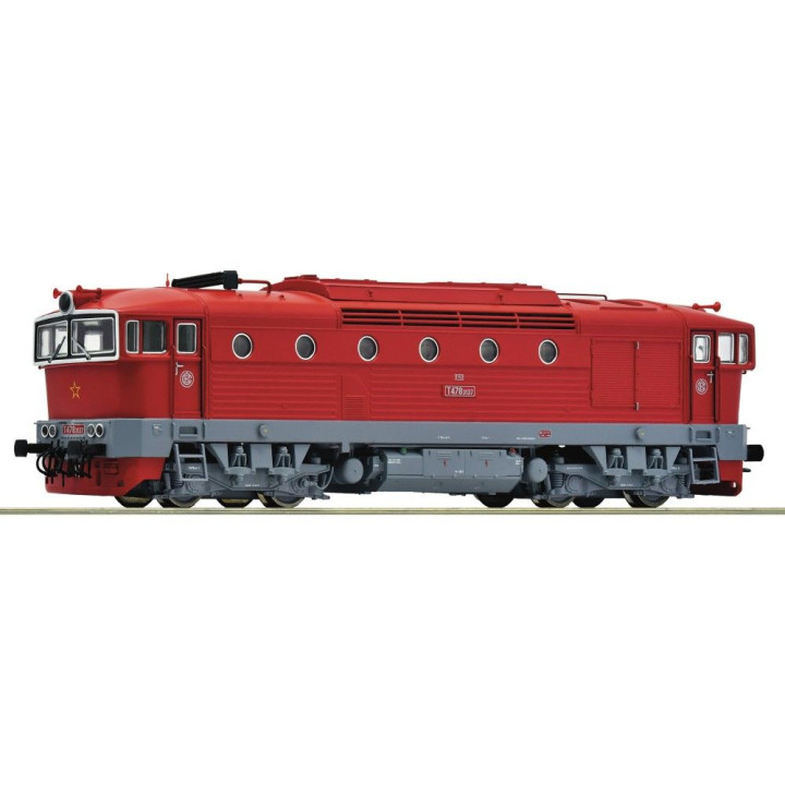 ROCO 7300071 Dieselová lokomotíva T 478.3137 ČSD H0
