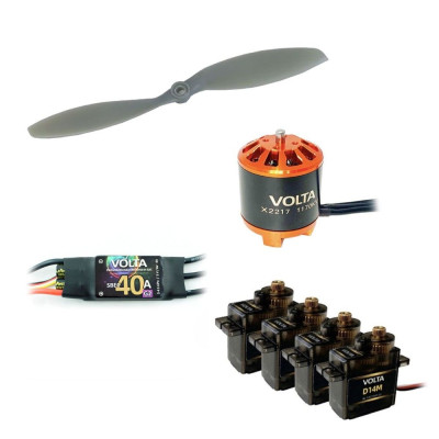 RC Factory Vybavenie Outdoor 3D Pro set elektroniky