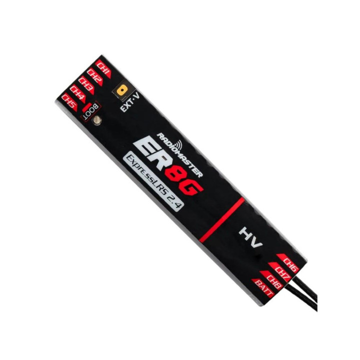 Prijímač RadioMaster ER8G ELRS 2.4GHz 8CH PWM | RCSVET