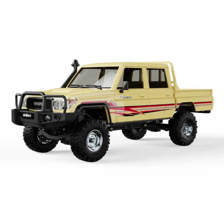 UDI RC Toyota Off-Road Crawler 1:18 brushless RTR biely | RCsvet