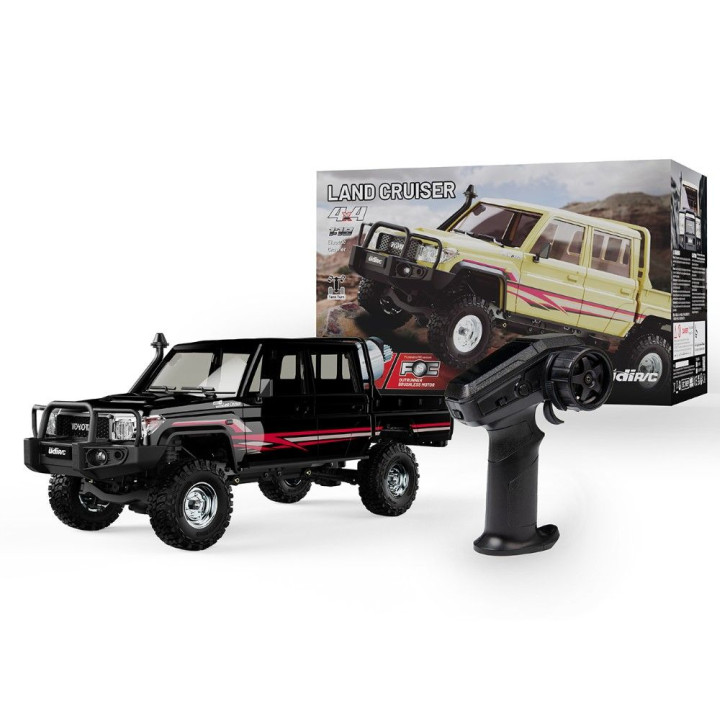 UDI RC Toyota Off-Road Crawler 1:18 brushless RTR čierny | RCsvet