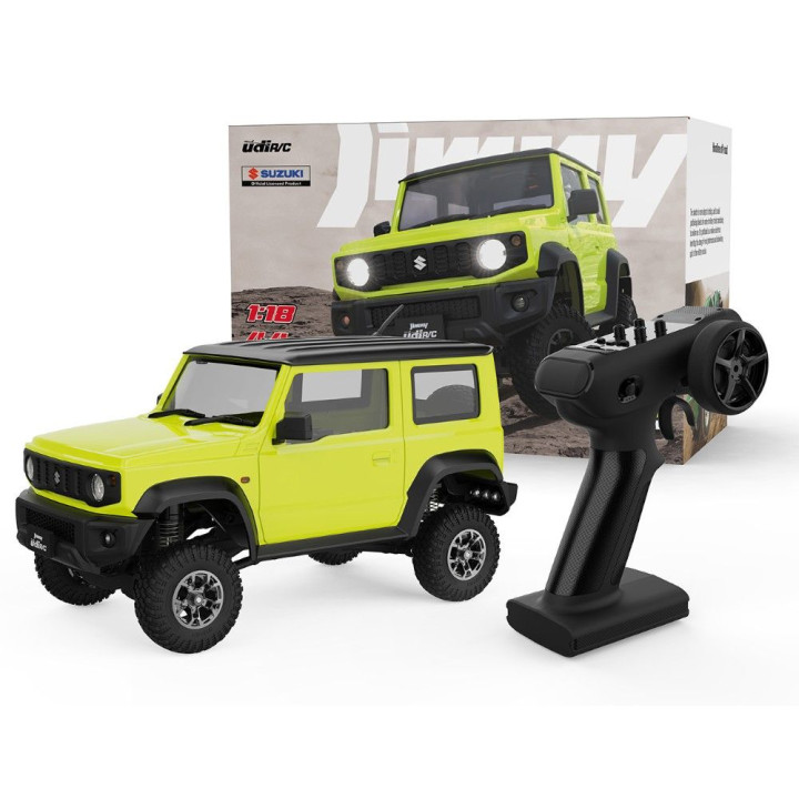 UDI RC Suzuki Jimny 1:18 crawler zelený RTR | RCsvet