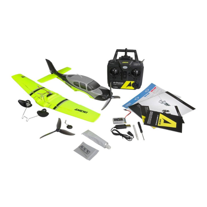 Cirrus SR22 Brushless 520mm 4-Kanal 3D/6G RTF zelený | RCsvet