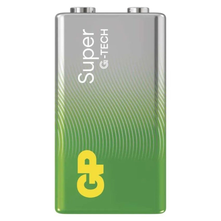 GP alkalická batéria SUPER 9V (6LR61) G-TECH | RCsvet.sk