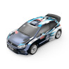 MJX Hyper GO 7304 1/7 Volkswagen Polo R WRC 4WD je veľký rally RC model so senzorovým brushless pohonom, kovovým šasi a maximálnou rýchlosťou až 60 km/h. Vďaka robustnej konštrukcii, 4WD pohonu a olejovým tlmičom je vhodný na rýchlu jazdu, drift aj náročnejšie rally použitie.