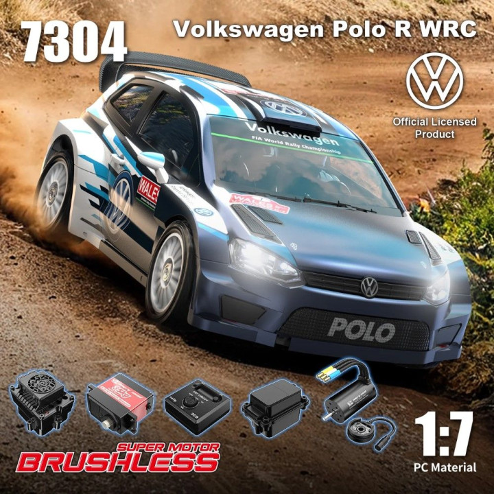 MJX Hyper GO 7304 1/7 Volkswagen Polo R WRC 4WD | RCsvet