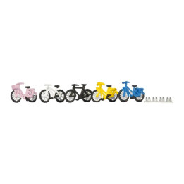Doplnky NOCH 15895 - Bicykle H0 (1:87) | RCsvet