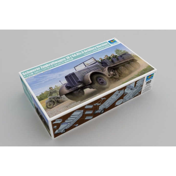 Trumpeter Sd.Kfz.9 Artillery Version 1/35 | RCsvet